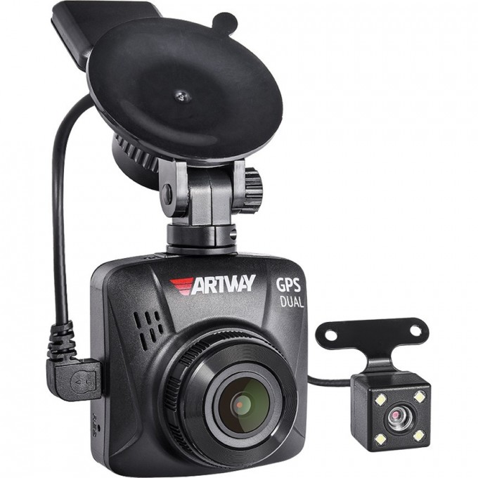 Видеорегистратор ARTWAY GPS Dual Compact AV-398 Видеорегистратор ARTWAY GPS Dual Compact AV-398