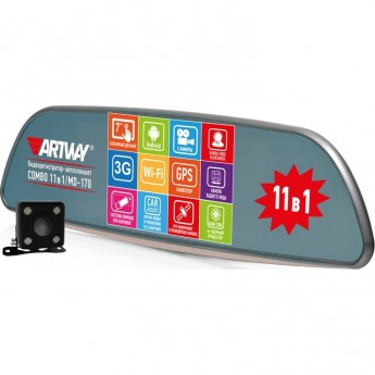 Видеорегистратор с радар-детектором ARTWAY MD-170 11 в 1 Android